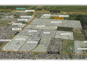 Lote en venta de 661 metros en el barrio cerrado Hudson Park