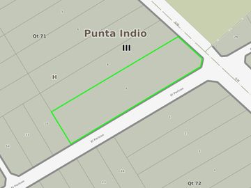Terreno en venta - 6700mts2 - Punta Indio