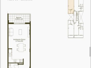 Departamento en  Venta al Pozo 2 ambientes Moron