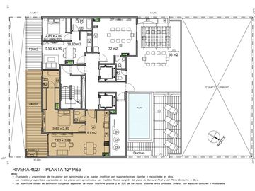 Departamento dos ambientes, full amenities, Villa Urquiza, a estrenar