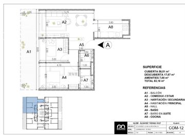 Departamento en Villa Urquiza