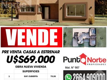 Casa en  Venta, USD69.000 a 5 cuadras de ruta 5 y 20 de la rotonda de Merlo,Barrio Pedro Melo