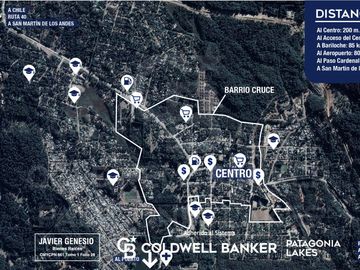 VENTA Lote/Terreno 1690m2 Comercial Apto Desarrolle Centrico Villa La Angostura