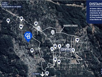 VENTA Lote/Terreno 1690m2 Comercial Apto Desarrolle Centrico Villa La Angostura