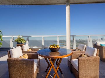INFINITY TOWERS. Triplex con vista al rio. A estrenar. 4 amb y dep. Venta. Vicente Lopez