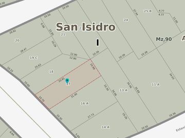 Terreno en venta en San Isidro