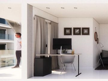 VENTA DEPARTAMENTO 4 PISO ECOSUSTENTABLE 2 DORMITORIOS CON VISTA NUEVA CORDOBA ASADORES Y TERRAZA