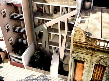 VENTA DEPARTAMENTO 4 PISO ECOSUSTENTABLE 2 DORMITORIOS CON VISTA NUEVA CORDOBA ASADORES Y TERRAZA