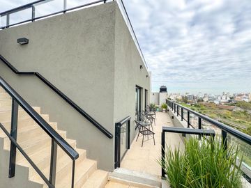 Moderno 3 ambientes con parrilla propia y amenitites en Caballito