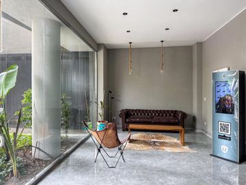 Moderno 3 ambientes con parrilla propia y amenitites en Caballito
