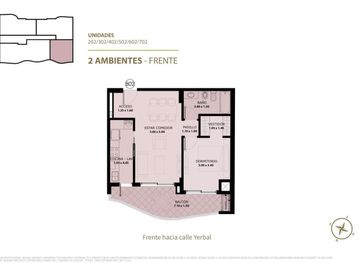 Moderno 3 ambientes con parrilla propia y amenitites en Caballito