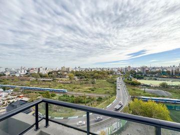 Moderno 3 ambientes con parrilla propia y amenitites en Caballito