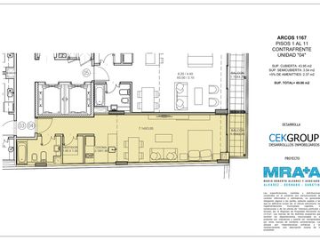 Venta Monoambiente Divisible a Estrenar  BLACK ARCOS 1167 Belgrano Edificio Lujo Full Amenities