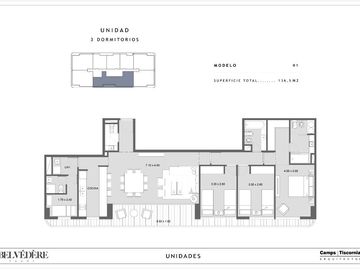 Departamento en  BELVEDERE YACHT