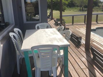 Chacra para 7 personas, en alquiler temporario en Pinamar