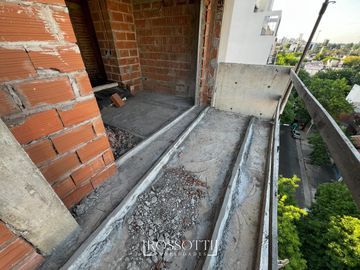 Monoambiente c/ balcón al frente - Vista Abierta - 34.64m2