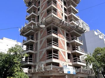 Monoambiente c/ balcón al frente - Vista Abierta - 34.64m2