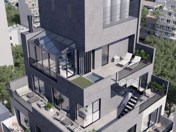 Monoambiente c/ balcón al frente - Vista Abierta - 34.64m2