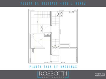 Monoambiente c/ balcón al frente - Vista Abierta - 34.64m2