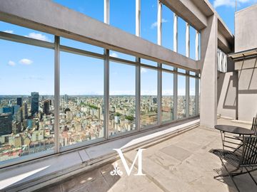 Venta- Penthouse- Torre Bellini - PISO 44 - 3 ambientes- Vista al rio  - 2 cocheras
