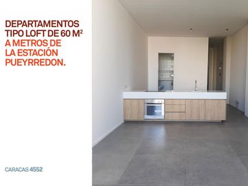Departamento Monoambiente tipo loft MMCV en venta, Villa Pueyrredon, Capital Federal