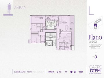 Departamento en venta, 3 dormitorios, dependencia, doble cochera, edificio con amenities. La Lucila.