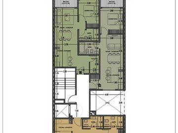 Venta departamento de 3 ambientes en Boedo