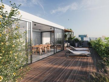 Departamento venta -1 dormitorios- 45mts 2 totales - La Plata-pozo-emprendimiento.