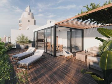 Departamento venta -1 dormitorios- 45mts 2 totales - La Plata-pozo-emprendimiento.