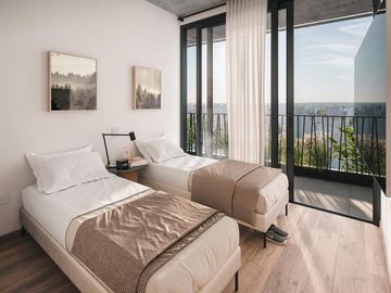 Departamento venta -1 dormitorios- 45mts 2 totales - La Plata-pozo-emprendimiento.