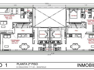 Departamento 2 ambientes Tipo duplex   - Banfield Oeste