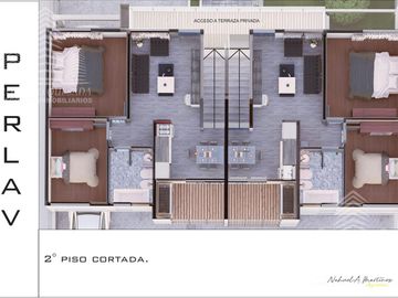 Departamento 3 amb 2° piso con terraza exclusiva