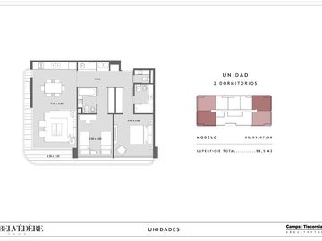 Departamento en  BELVEDERE YACHT