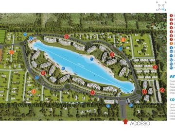 Departamento - Lagoon Pilar