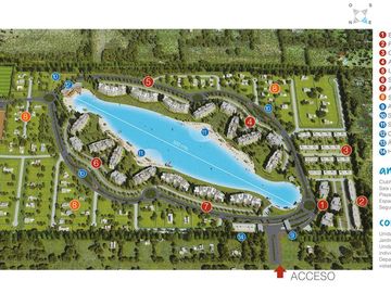Departamento - Lagoon Pilar