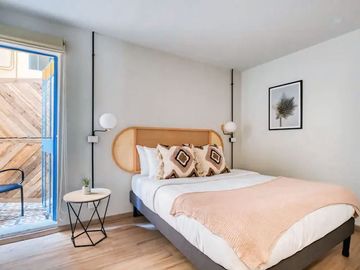 Loft con Terraza Privada en Condesa + Roof Top y Gym