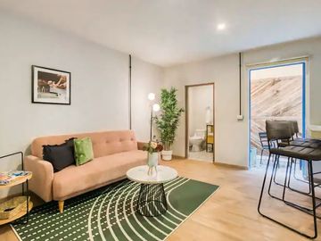 Loft con Terraza Privada en Condesa + Roof Top y Gym