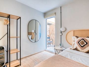 Loft con Terraza Privada en Condesa + Roof Top y Gym