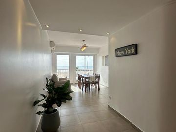 En venta tres ambientes a la calle con balcón y cochera, Guemes Mar del Plata