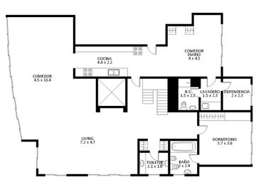 VENTA PENTHOUSE, DEPARTAMENTO 5 AMBIENTES VISTA AL RIO, 3 COCH, FULL AMENITIES , LAS CAÑITAS