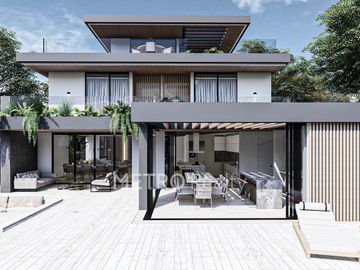 Casa en venta al lago con 5 habitaciones en suite en Los Puentes, Nordelta