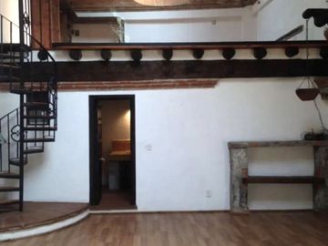 Loft de 2 pisos en renta en Tlacopac, San Ángel, Álvaro Obregón, Cdmx