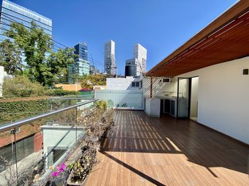 Casa recién remodelada en renta en Tlacopac
