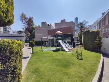 Departamento exterior en primer piso con Roof Garden.