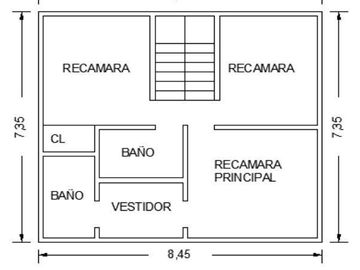 Departamento exterior en primer piso con Roof Garden.