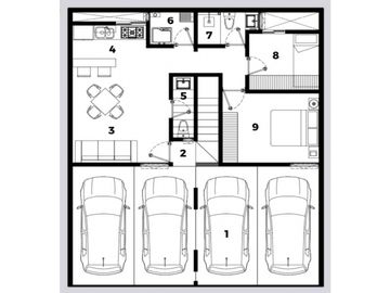 EN VENTA CONJUNTO VERTICAL SHAMMAH DE 4 DEPARTAMENTOS
