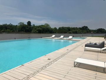 Departamento en Alquiler en barrio Albanueva, Rincón de Milberg, Tigre