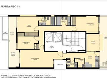 Departamento en venta en Echesortu, Rosario 1 dormitorio c/ amenities.