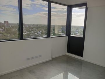 Departamento 2 ambientes a estrenar en torre de categoría. Piso alto.