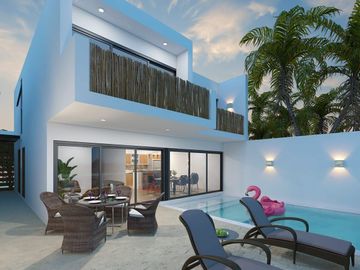 En Venta casa  Cocoloba en la playa de Chabihau Yucatán.